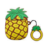 LIVINGbasics LVB LFY 08 Headphones Earbuds 3D Cute Cartoon Pineapple Protective Case for AirPods 1 2