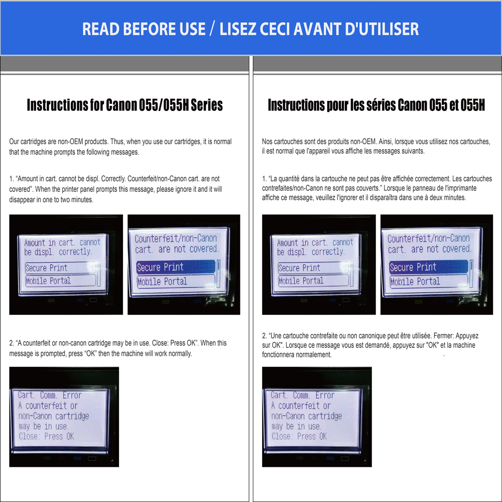 canon cartridge 055h black