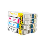 Moustache T125 Value Pack Stylus NX125 Epson 125 T125 Compatible Ink Cartridge Combo BK C M Y Moustache