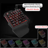 Other Brands KB G30 RGB Keyboards Wired 35 Keys Gaming Keypad with 7 Colors Backlit