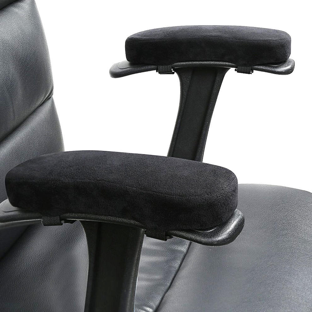 Ergonomic Office Chair Armrest Pads, Comfy Elbow Cushion with Straps, 2