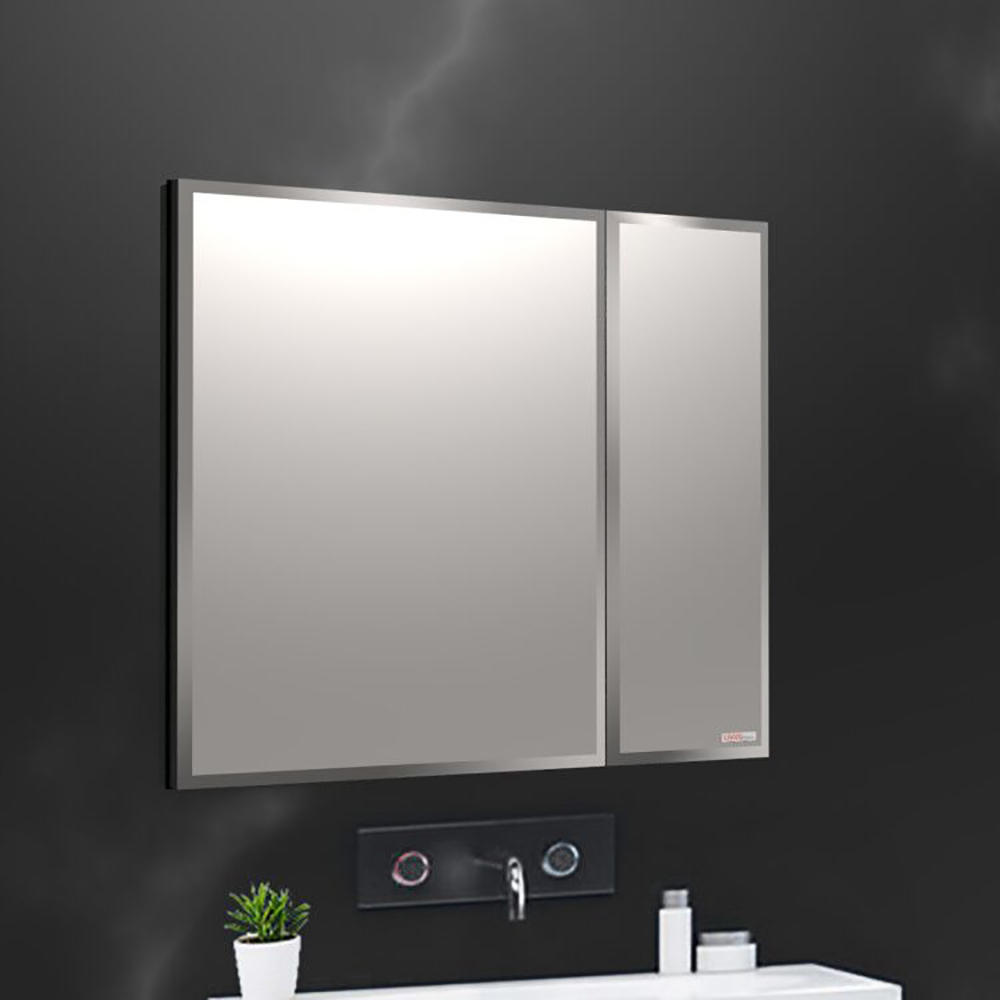 Aluminum Bathroom Medicine Double Door Wall Mounted