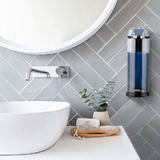 LIVINGbasics LVB V 470 Bathroom Accessoires 500ml Automatic Drips Soap Dispense Touchless Infrared Motion Battery Operated LI