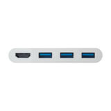 PrimeCables Cab PC 08082 USB 3 0 Adapters USB C to HDMI 4K 30Hz and 3 Ports USB 3 0 PrimeCables
