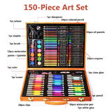 Other Brands OS CP 150 Art Markers Crayons Coloured Pencils 150pcs Deluxe Art Set Watercolour Painting Drawing Set