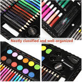 Other Brands OS CP 150 Art Markers Crayons Coloured Pencils 150pcs Deluxe Art Set Watercolour Painting Drawing Set
