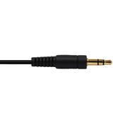 Other Brands Cab AUD 220 06 3 5mm 2 5mm Audio Cables 6ft 3 5mm Stereo Male to Male Cable Riser Rated CMR FT4 Black
