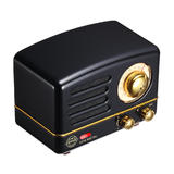 Other Brands Cab 11023070042 Speakers Subwoofer Retro Wireless Bluetooth Speaker FM AUX Radio with Old Fashioned Classic Styl