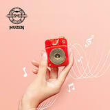 Other Brands Cab 11013010072 Speakers Subwoofer Button Scarlet Mini Portable Wireless Bluetooth Speaker Retro Home Decoration