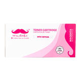 Moustache CE743A Color LaserJet Professional CP5225 Compatible HP 307A CE743A Magenta Toner Cartridge Moustache