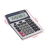 Foska CA3312 6 Calculators Foska 12 Digit Solar Power Electronic Calculator