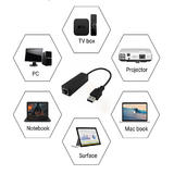 PrimeCables Cab FL 1016 250 USB 3 0 Adapters USB 3 0 to RJ45 LAN Gigabits Ethernet Adapter Black PrimeCables