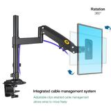Cab NB H100 Monitor Desk Mounts Monitor Desk Stand H80 Fits most 22 to 35 displays