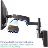 Cab NB M60 Monitor Desk Mounts Partition Rail Mount M60 Fits most 22 to 32 displays