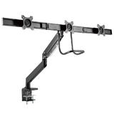 Cab MT 565 BK Monitor Desk Mounts Triple Screen Desktop Display Mount Full Motion Fits Monitors 17 to 32 inch