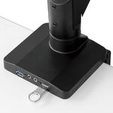Cab MT 565 BK Monitor Desk Mounts Triple Screen Desktop Display Mount Full Motion Fits Monitors 17 to 32 inch
