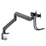 Cab MT 564 BK Monitor Desk Mounts Dual Screen Desktop Display Mount Full Motion Fits Monitors 17 to 32 inch