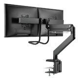 Cab MT 564 BK Monitor Desk Mounts Dual Screen Desktop Display Mount Full Motion Fits Monitors 17 to 32 inch