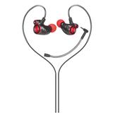 HP Cab DHE 7002 BLACK Headphones Earbuds In Ear Earbud Headphones with Volume Control Microphone Black HP