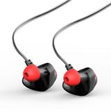 HP Cab DHE 7002 BLACK Headphones Earbuds In Ear Earbud Headphones with Volume Control Microphone Black HP