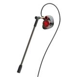 HP Cab DHE 7002 BLACK Headphones Earbuds In Ear Earbud Headphones with Volume Control Microphone Black HP