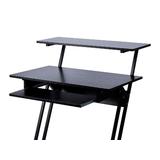 Monoprice Canada Cab 625919 Standing Desk Desk Converter Stage Right by Monoprice Recording Studio Desk with Raised Platform 