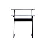 Monoprice Canada Cab 625919 Standing Desk Desk Converter Stage Right by Monoprice Recording Studio Desk with Raised Platform 