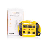 PrimeCables Cab LTS 8TS Plugs Sockets 8 Outlets Metal Housing Surge Protector with 14AWG 10Ft Cord 1350 Joules PrimeCables