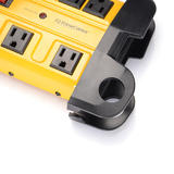 PrimeCables Cab LTS 8TS Plugs Sockets 8 Outlets Metal Housing Surge Protector with 14AWG 10Ft Cord 1350 Joules PrimeCables