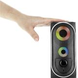 HP Cab DHE 6001 Speakers Subwoofer HP 2 0 Stereo Gaming Speaker with RGB Backlight 3 5 mm jack for audio