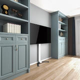 PrimeCables Cab PC 08149 TV Wall Mounts Stands Slim TV Cart TV Stand for LED LCD 37 80 screens up to 88lb PrimeCables