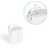 PrimeCables PC PD20U 1TNB iPhone Cables Chargers 20W PD Fast Charger for iPhone12 iPhone11 with Foldable Plug PrimeCables