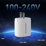 PrimeCables PC PD20U 1TNB iPhone Cables Chargers 20W PD Fast Charger for iPhone12 iPhone11 with Foldable Plug PrimeCables