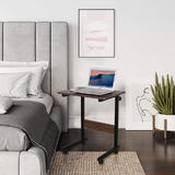 Moustache MOFW WG 1010 Writing Desks Shelves Adjustable Mobile Workstation Laptop Desk for Bedside Couch Moustache