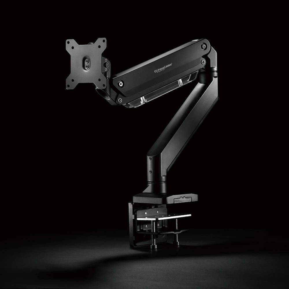Heavy-Duty Single Monitor Adjustable 