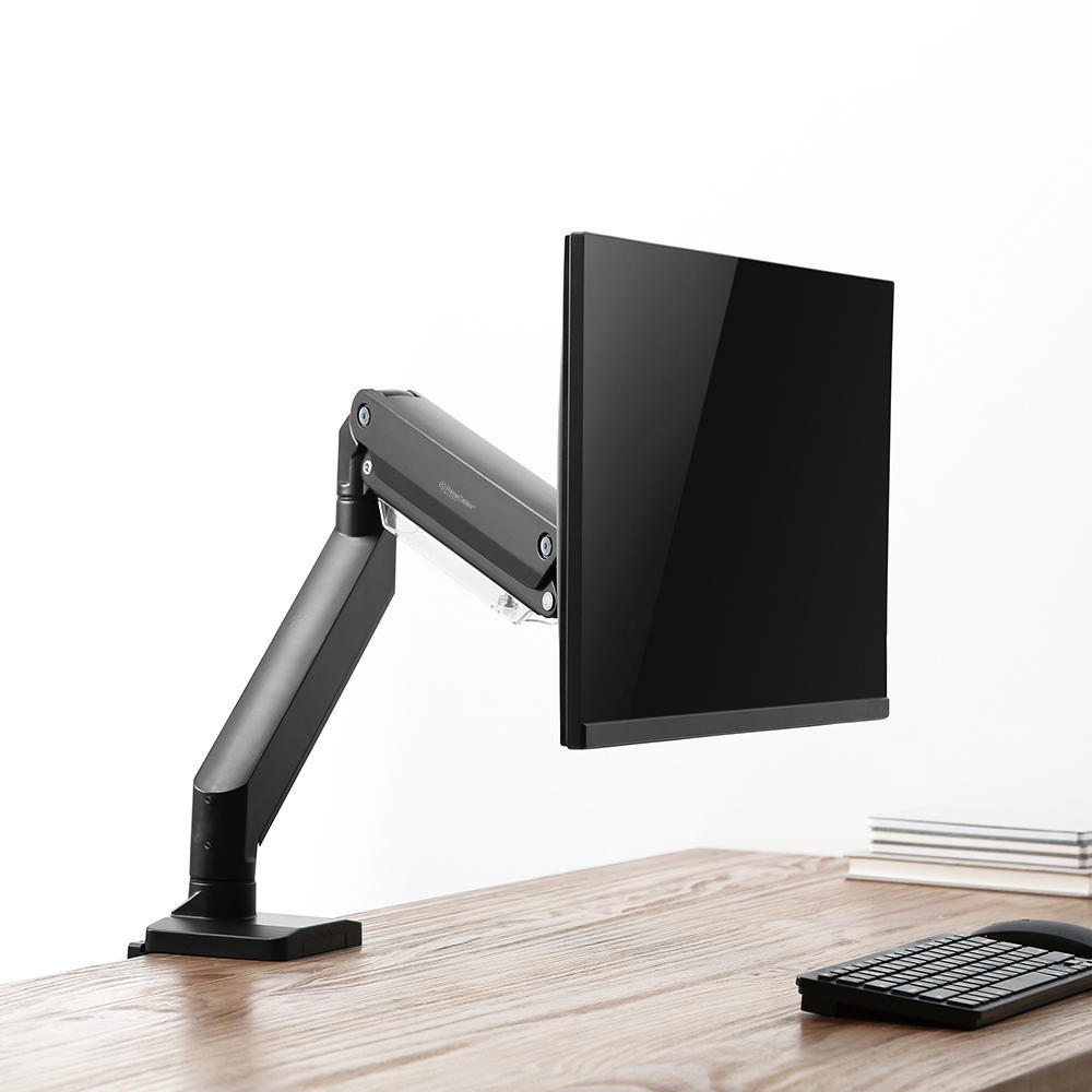 Heavy-Duty Single Monitor Adjustable 