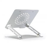 PrimeCables PC LPM 14033 iPad Other Accessories Ergonomic Multi Angle Height Adjustable Aluminum Laptop Riser with Heat Vent 