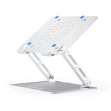 PrimeCables PC LPM 14033 iPad Other Accessories Ergonomic Multi Angle Height Adjustable Aluminum Laptop Riser with Heat Vent 