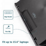 Moustache MOLD LZ 522 Computer Stands Laptop Lap Desk with Storage Slot Mouse Pad Tilts Adjustable Moustache