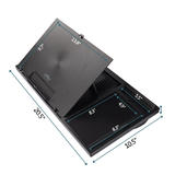 Moustache MOLD LZ 522 Computer Stands Laptop Lap Desk with Storage Slot Mouse Pad Tilts Adjustable Moustache