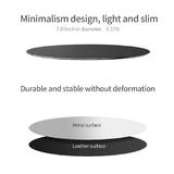 Other Brands SD5051 A Wrist Rests Mouse Pads Round Double Sided Mouse Pad Aluminum PU 200mm x 200mm x 2 5mm