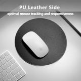 Other Brands SD5051 A Wrist Rests Mouse Pads Round Double Sided Mouse Pad Aluminum PU 200mm x 200mm x 2 5mm