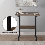 Moustache MOFW WG 1010 Writing Desks Shelves Adjustable Mobile Workstation Laptop Desk for Bedside Couch Moustache