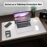 Other Brands ZD1031 Wrist Rests Mouse Pads Double Sided Extended Desk Mat Aluminum PU 800mm x 400mm x 3mm