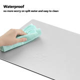 Other Brands ZD1031 Wrist Rests Mouse Pads Double Sided Extended Desk Mat Aluminum PU 800mm x 400mm x 3mm