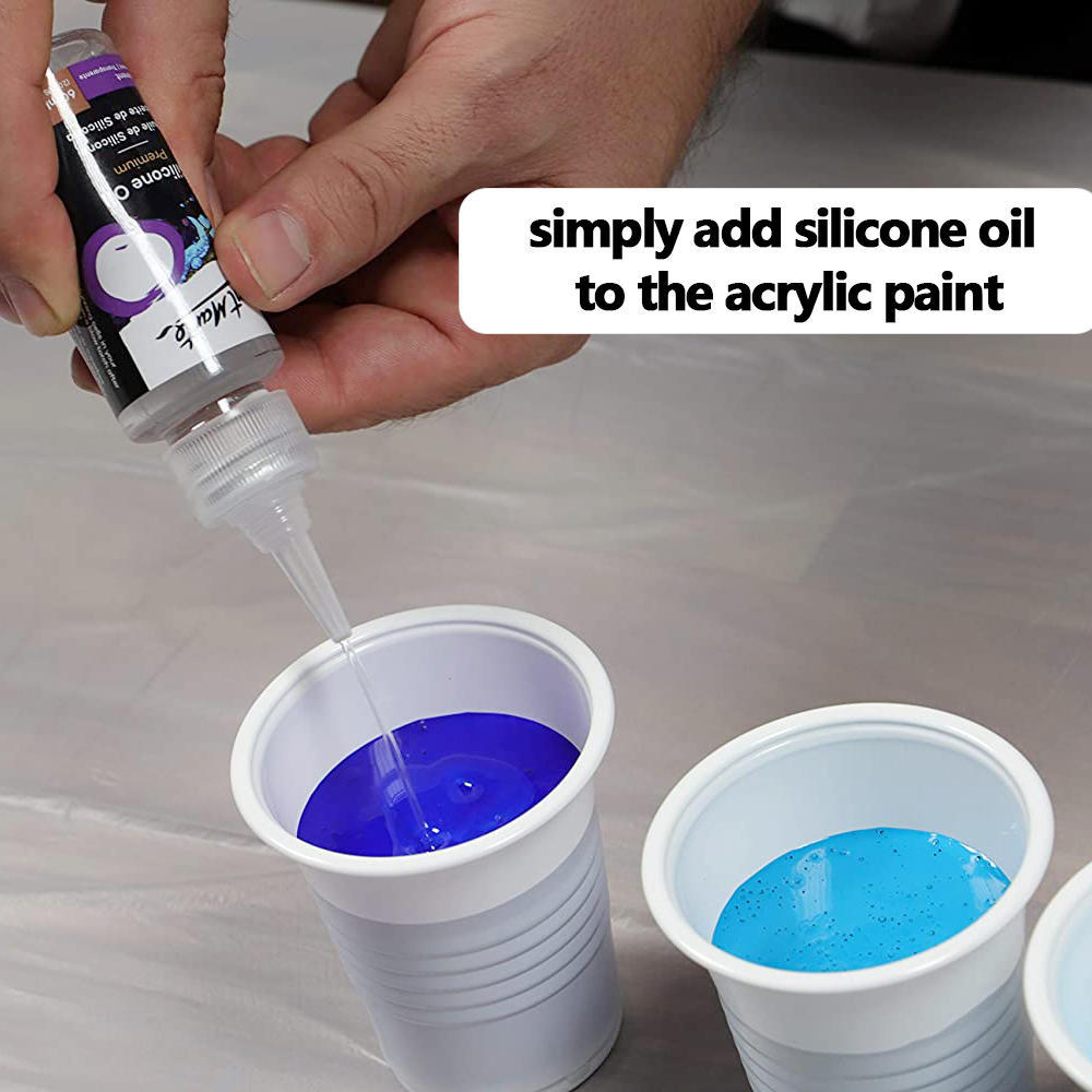 Acrylic Pouring Silicone Oil, 60ml