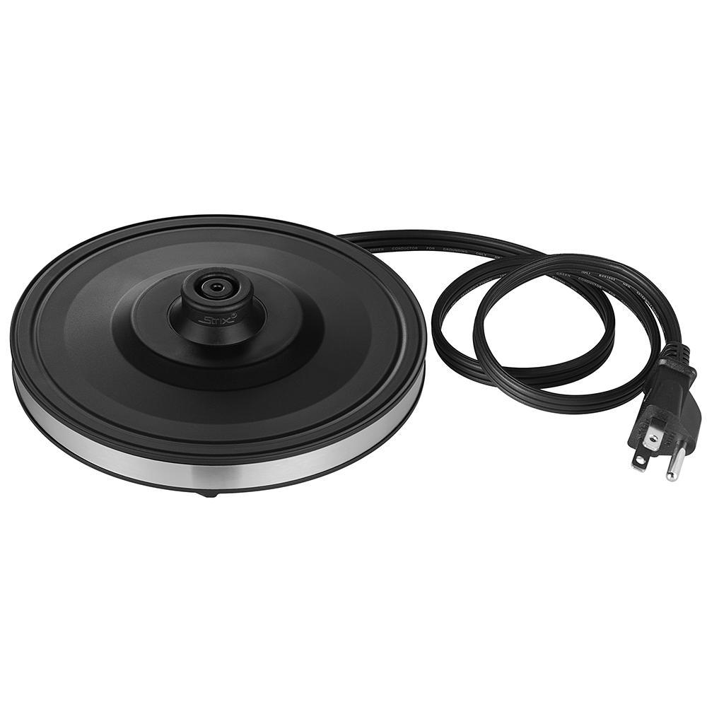 Electric Kettle, Double Wall 100 Stainless Steel BPAFree Cool Touch