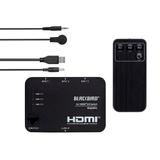 Monoprice Canada Cab 15262 Video Audio Switchers Blackbird 4K 3x1 HDMI 2 0 Switch HDR HDCP 2 2 CEC 4K 60Hz Monoprice