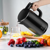 LIVINGbasics LB EK 5205 Kitchen Appliances Smart Temp Digital Kettle Full Stainless Interior Double layer stainless steel 1 7