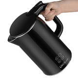 LIVINGbasics LB EK 5205 Kitchen Appliances Smart Temp Digital Kettle Full Stainless Interior Double layer stainless steel 1 7